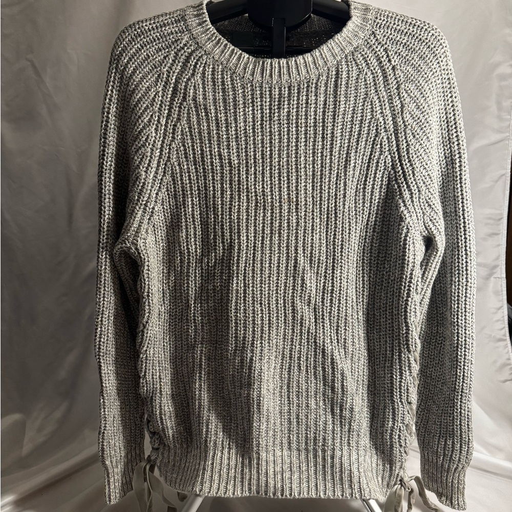 Coco + Carmen Gray Crew Neck Sweater